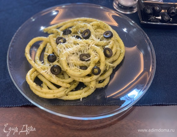 Спагетти алла Нерано с соусом «Песто» | Рецепты Barilla