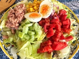 Испанский салат (Ensalada mixta)