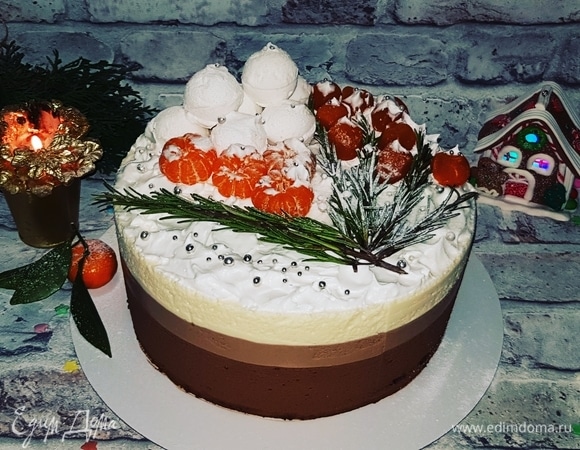 Самый простой рецепт торта «Три шоколада» + рецепт советского бисквита из 3х ингредиентов | Пикабу