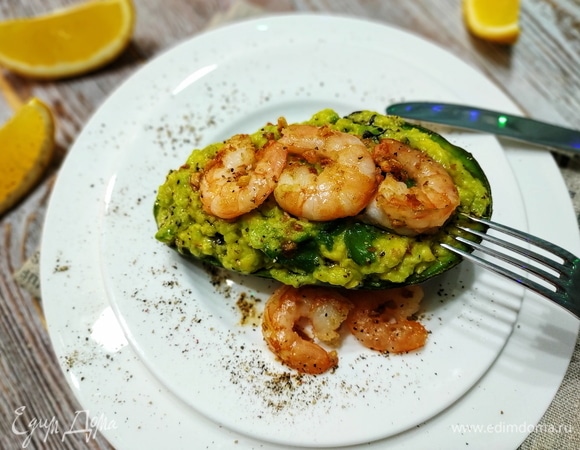 Салаты с креветками и авокадо – 25 простых и вкусных рецептов с фото (пошагово)