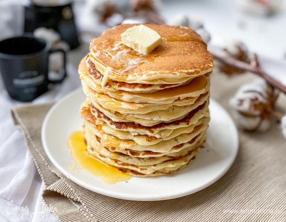 Американские блины (Панкейки) рецепт – Американская кухня: Завтраки. «Еда»