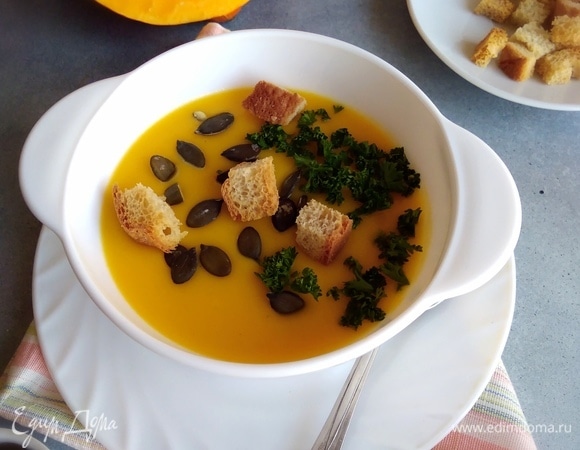 Рецепты приготовления тыквенного супа-пюре