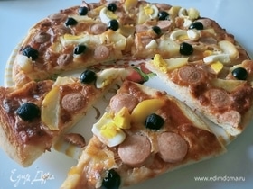 Тесто для пиццы с семолиной