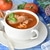 Томатный суп с белой фасолью и тунцом