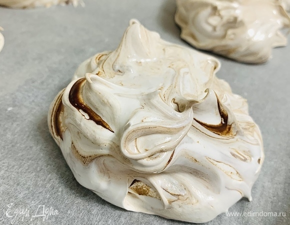 Пирожное безе с кремом — рецепт с фото пошагово