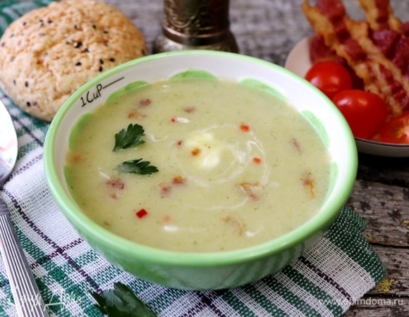 Сырный суп с брокколи и сливками – пошаговый рецепт приготовления с фото