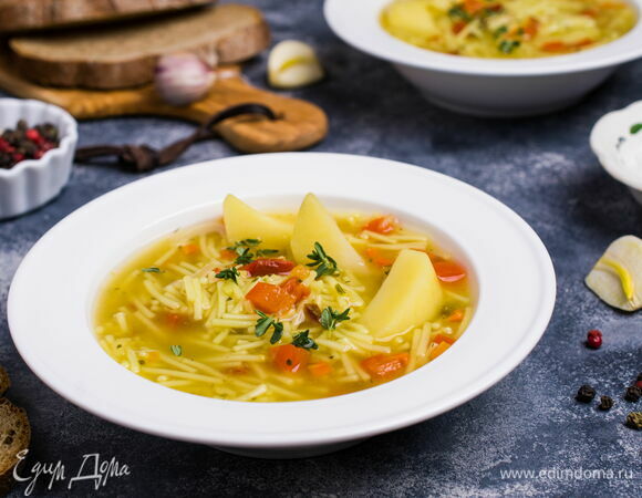 Крем-суп с макаронами рецепт – Европейская кухня: Супы. «Еда»