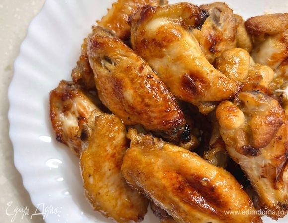 Вторые блюда из куриных крылышек - рецепты с фото