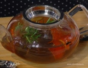 Смородиновый чай с медом и розмарином