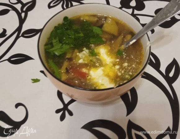 Суп из замороженных грибов – пошаговый рецепт приготовления с фото