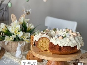 Апельсиновый кекс на Пасху