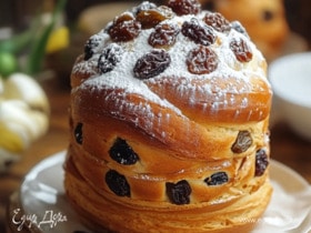 Пасхальный кулич краффин