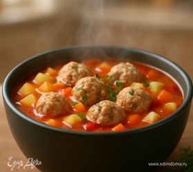 Суп с тефтелями