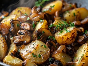 Картошка с грибами