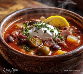 Солянка с картошкой