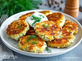 Капустные котлеты с манкой