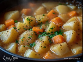 Картошка в кастрюле