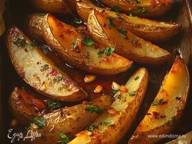 Картошка по деревенски в духовке