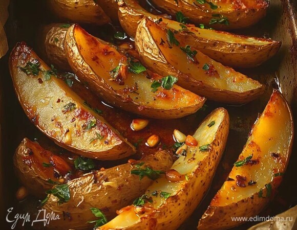 Картошка по деревенски в духовке