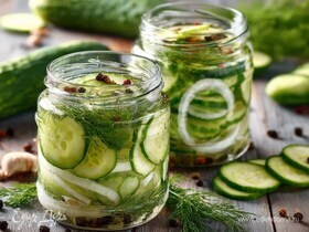 Огурцы по фински без горчицы