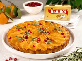 Мандариновый пирог