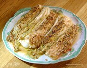 Пекинская капуста, запеченная с мисо и соевым соусом