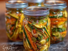 Кабачки по-корейски на зиму