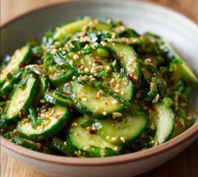 Самый простой рецепт огурцов по-корейски