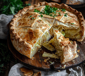 Пирог с капустой