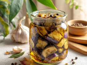 Баклажаны как грибы в банке
