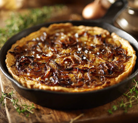 Грибной тарт с карамелизированным луком Грибной тарт с карамелизированным луком