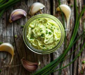 Масло с чесночными стрелками