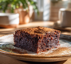 Пряный брауни с кабачком