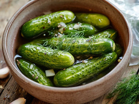 Быстрые малосольные огурцы с чесноком