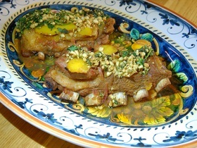 Ребрышки ягненка в пряном лимонном маринаде