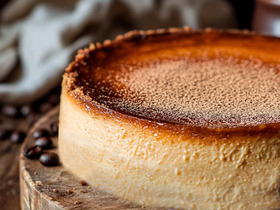 Кофейный чизкейк "Сан-себастьян"