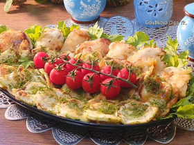 Рыба, жаренная в белковом кляре