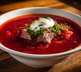 Борщ классический с говядиной