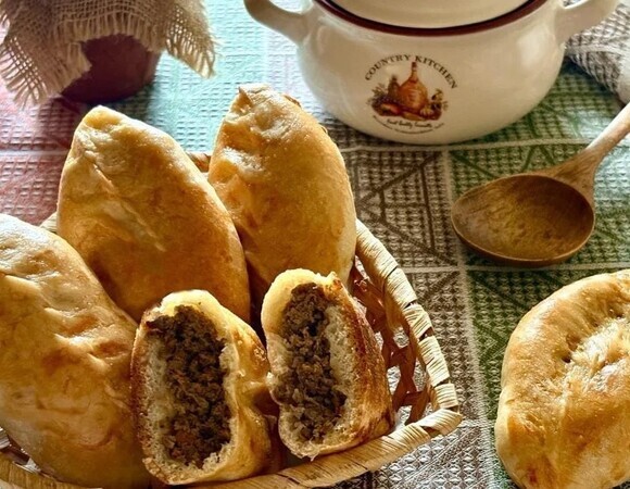 Пирожки с куриными потрошками